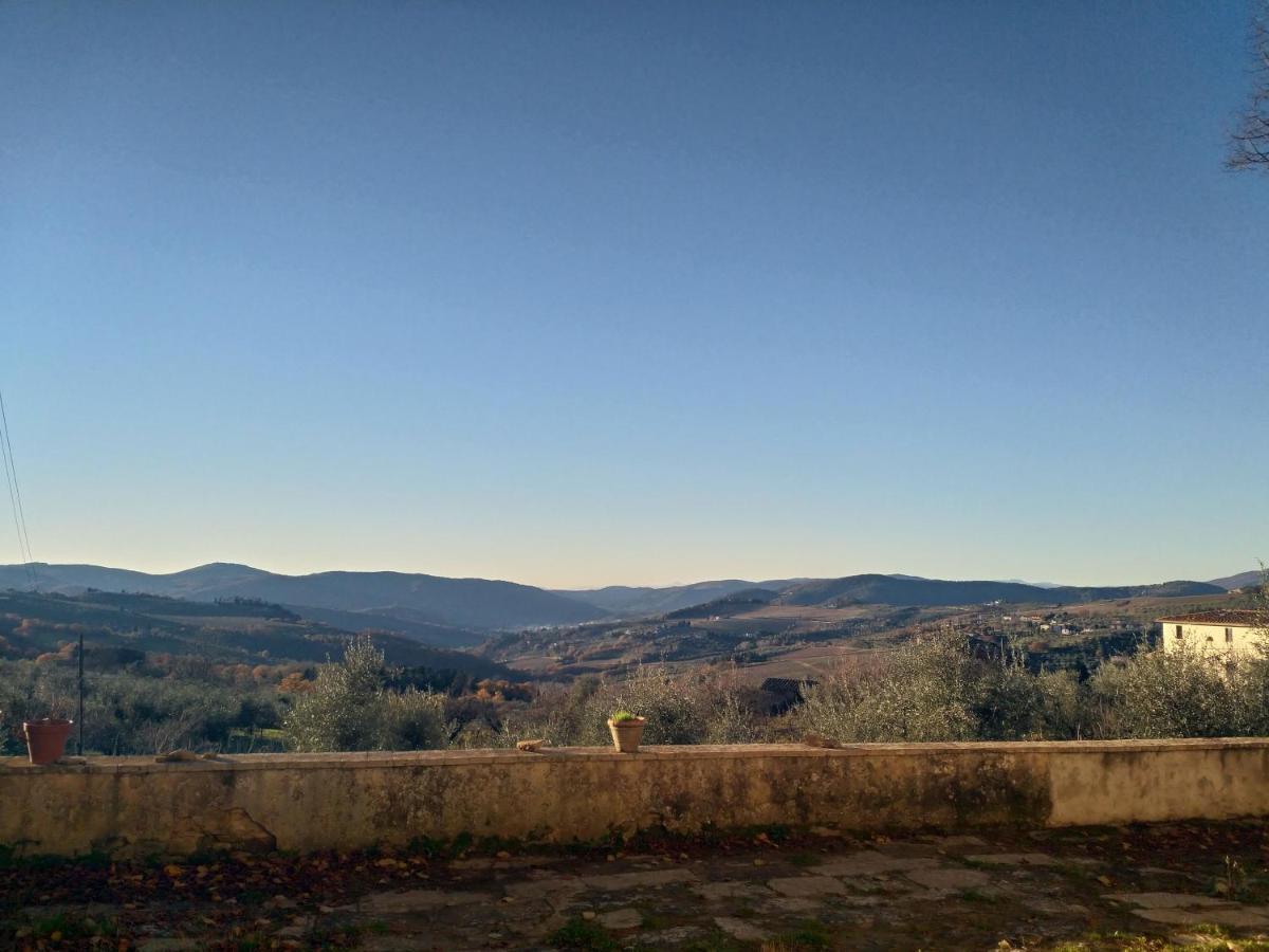 Fattoria Di Caticciano, Elegante Affittacamere Relax E Natura Vicino Firenze Pelago Buitenkant foto